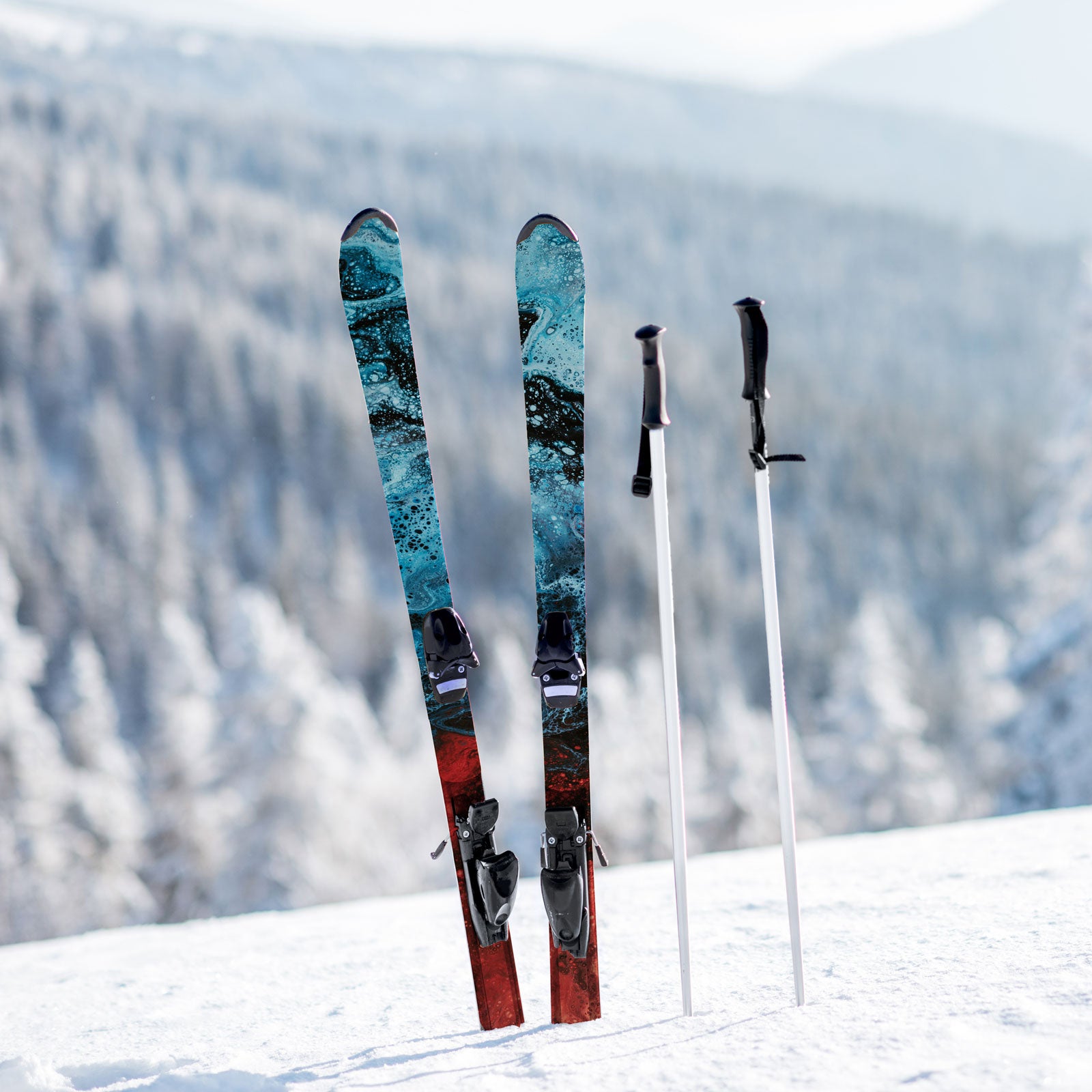 Custom Ski Wraps - Foam