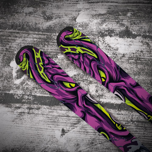 Custom Ski Wraps - Monster