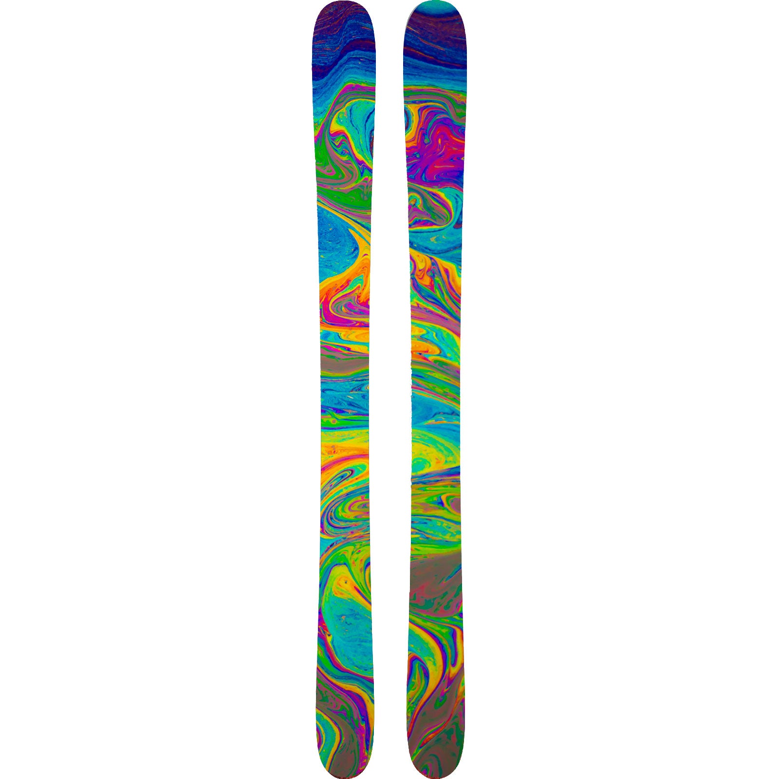 Custom Ski Wraps - Psychedelic