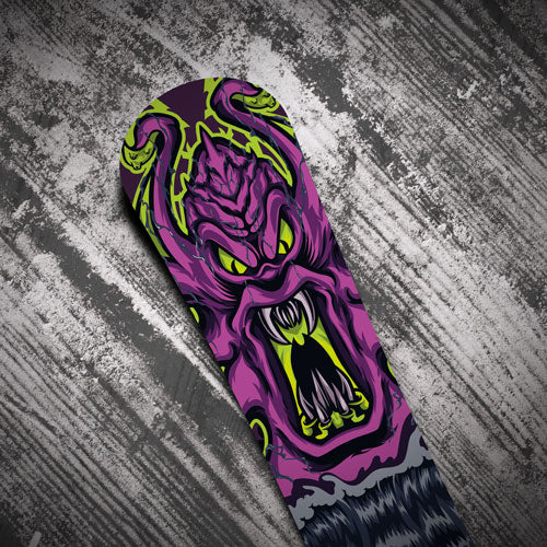 Custom Snowboard Wraps - Monster