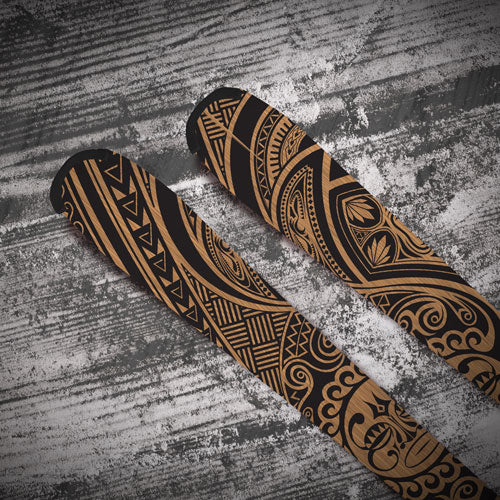 Custom Ski Wraps - Tribal