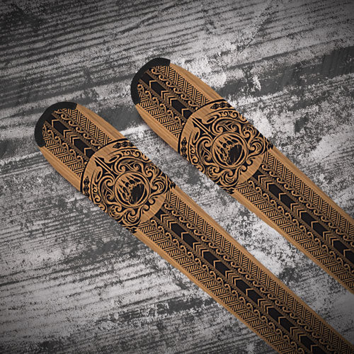 Custom Ski Wraps - Polynesian