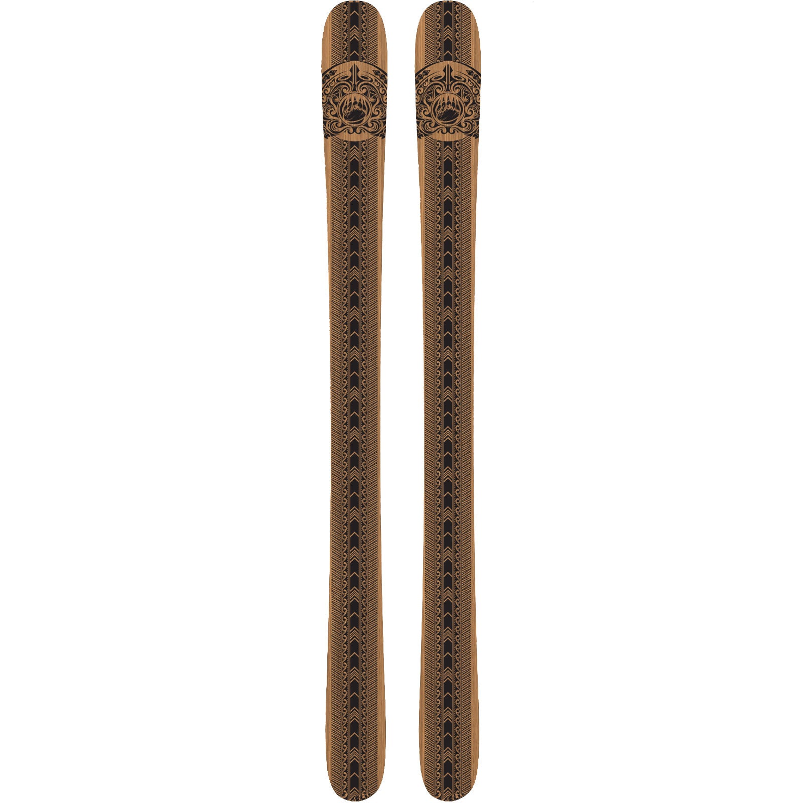 Custom Ski Wraps - Polynesian