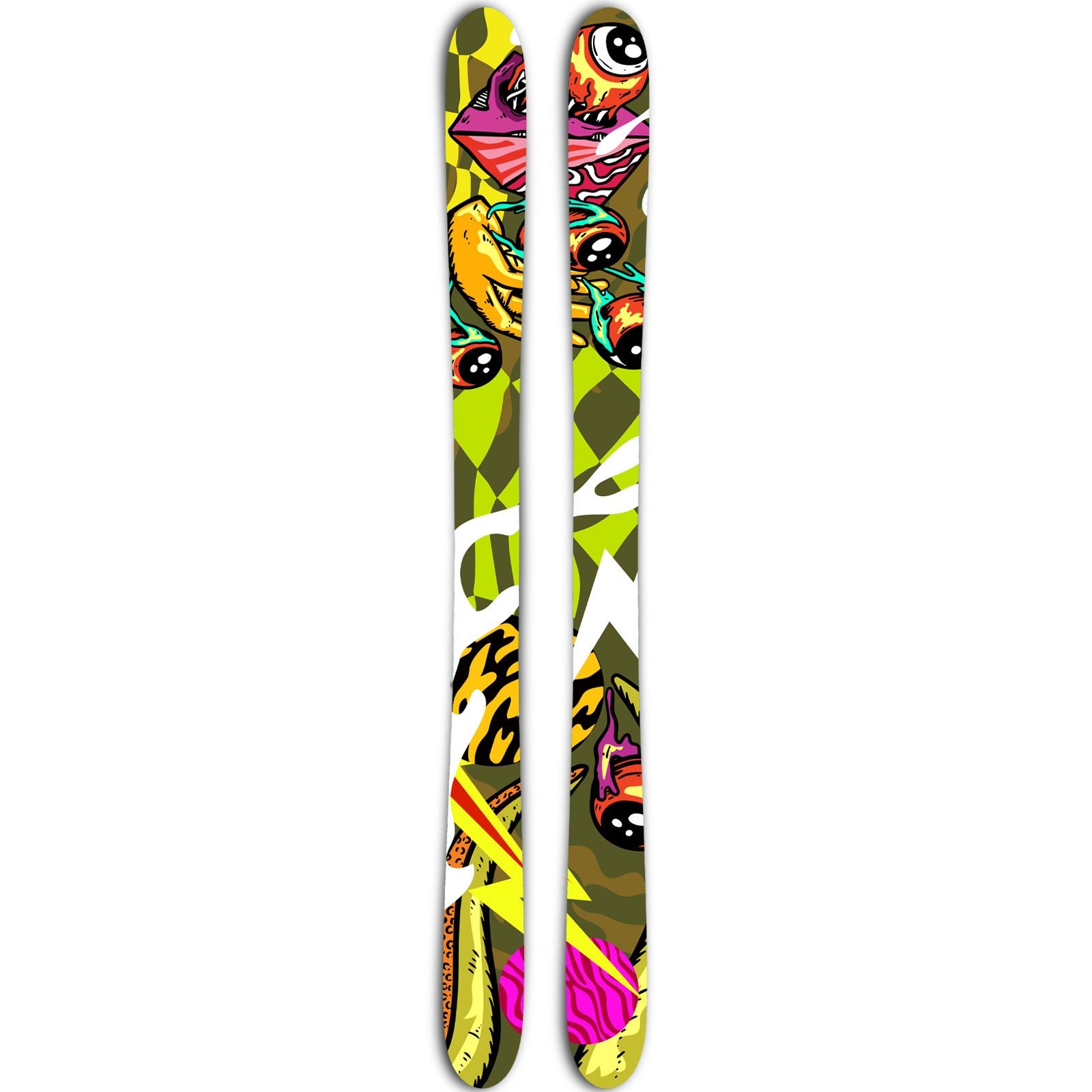 Custom Ski Wraps - Eye Pod Ski