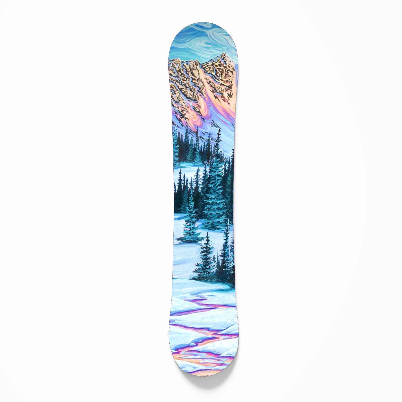 Big Sky Snowboard Wrap - Alpine Landscape Design | Sick Grab