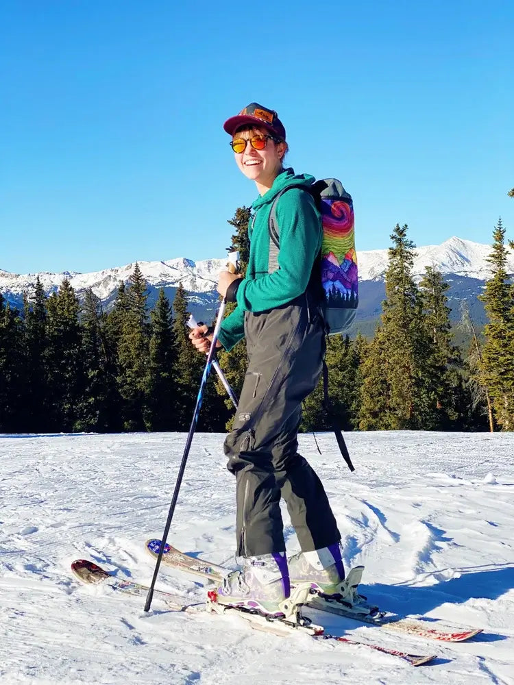 Swirly Dream Snowboard Wrap - A Featured Artist Design