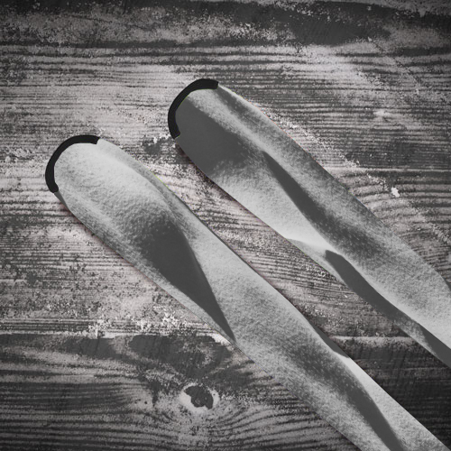 Snow Mounds Ski Wraps - A Featured Artist Design