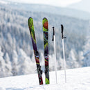 Custom Ski Wraps - Green Bear