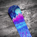 Custom Snowboard Wraps - Wonderland - designed by Ella Kazyuk Designs