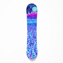 Custom Snowboard Wraps - Wonderland - designed by Ella Kazyuk Designs
