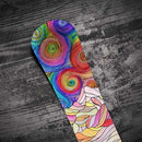 Custom Snowboard Wraps - Swirly Dream