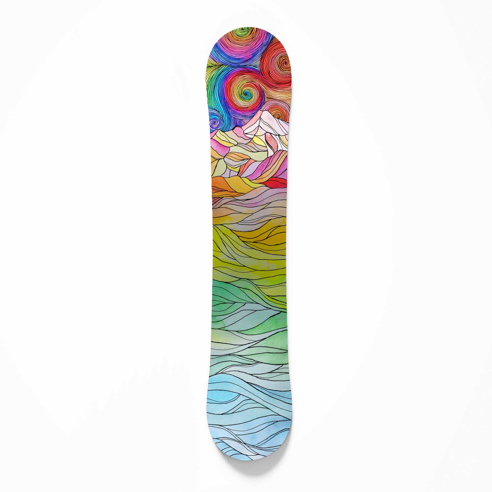 Swirly Dream Snowboard Wrap